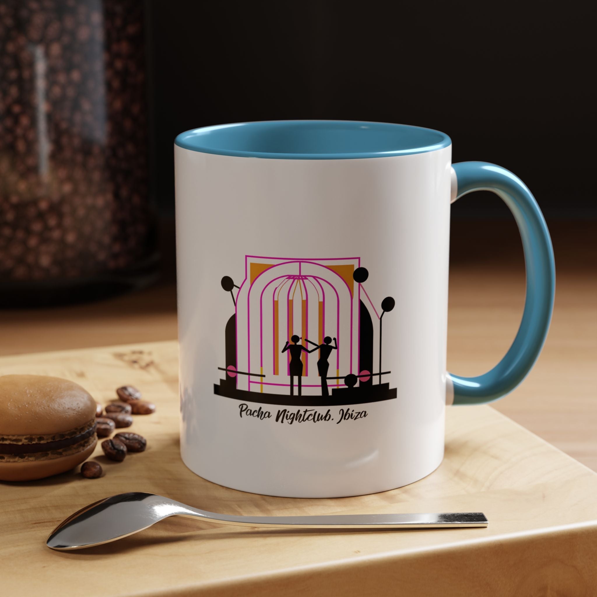 Pacha Nightclub  Mug - Ibiza Souvenir Mug - Pacha Ibiza Mug - Ibiza Party Mug - Nightlife Mug - Pacha Ibiza Art Mug