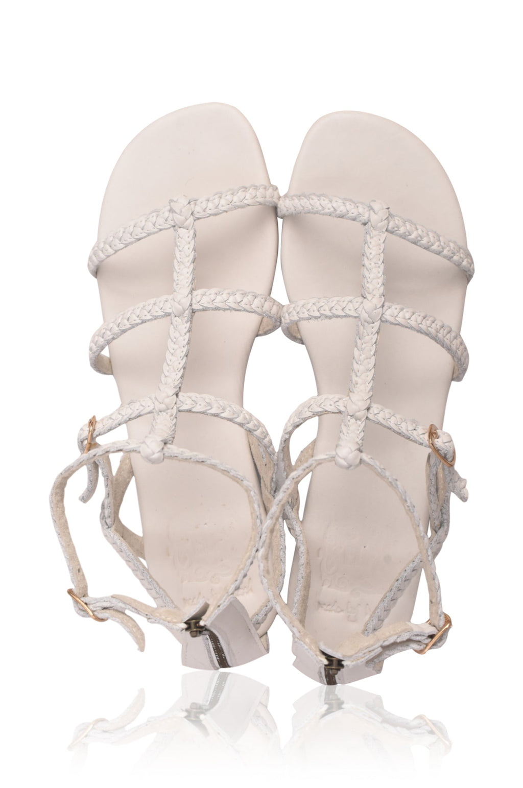 Luce Gladiator Leather Sandals (Sz. 8.5)