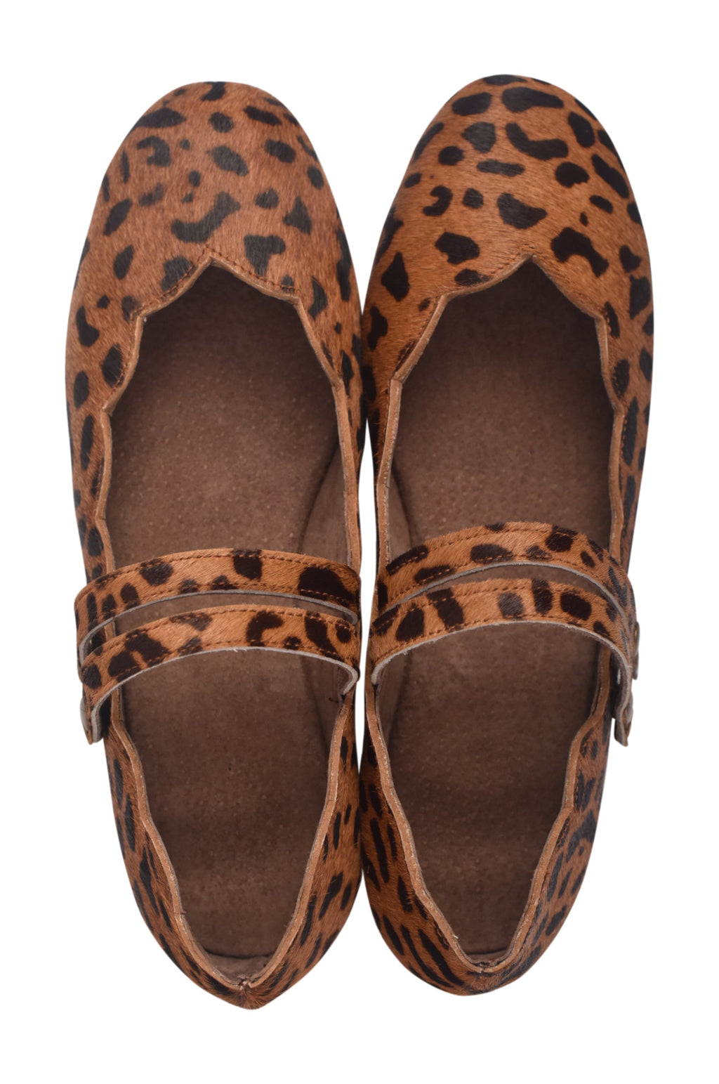 Daydream Animal Print Mary Jane Flats