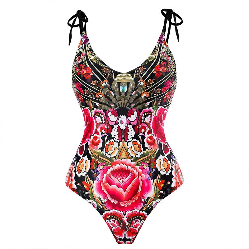Free Spirit Floral Printed One-Piece