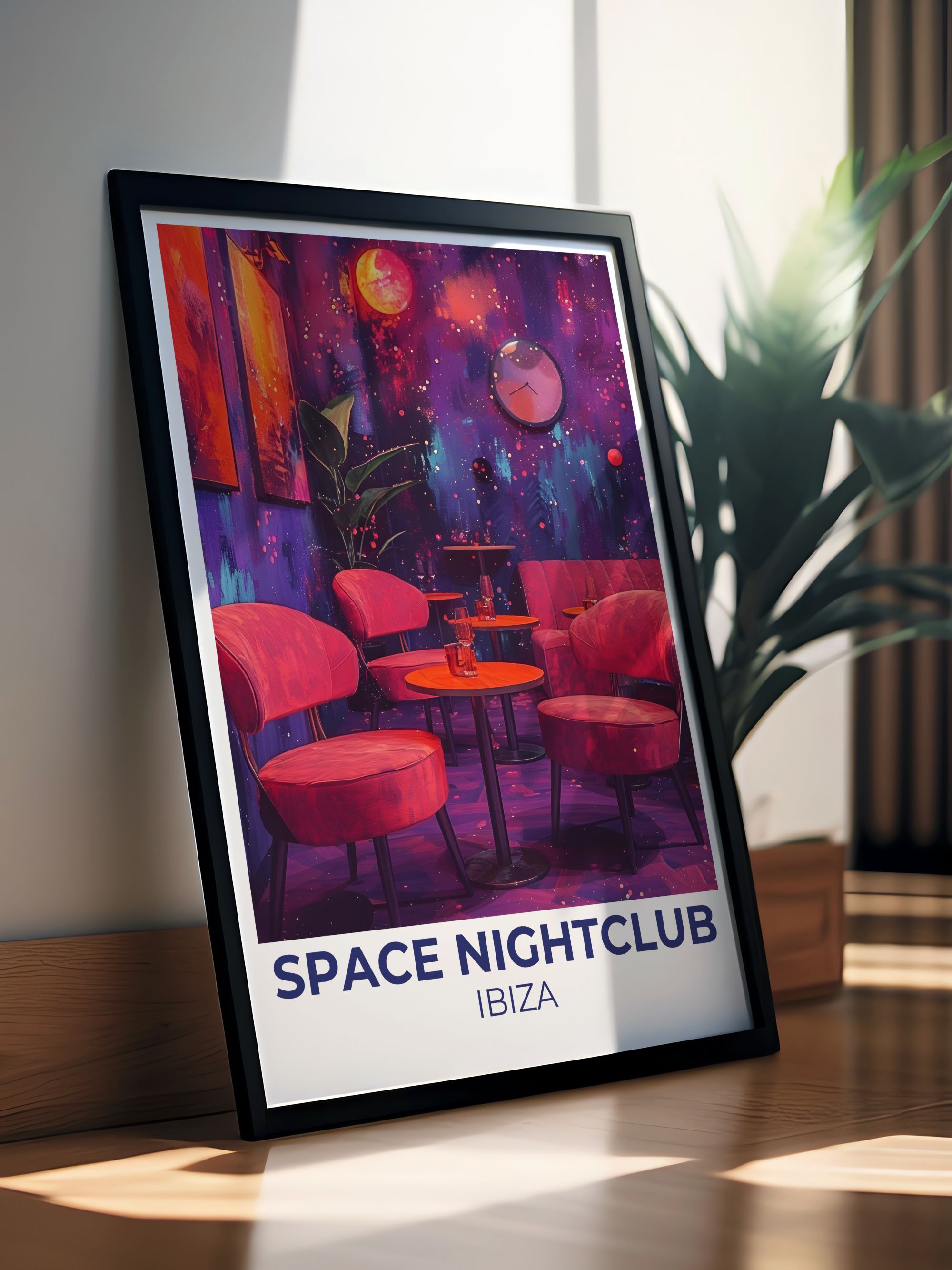 Space Nightclub Collection Chill Out Area Art Ibiza Travel Posters