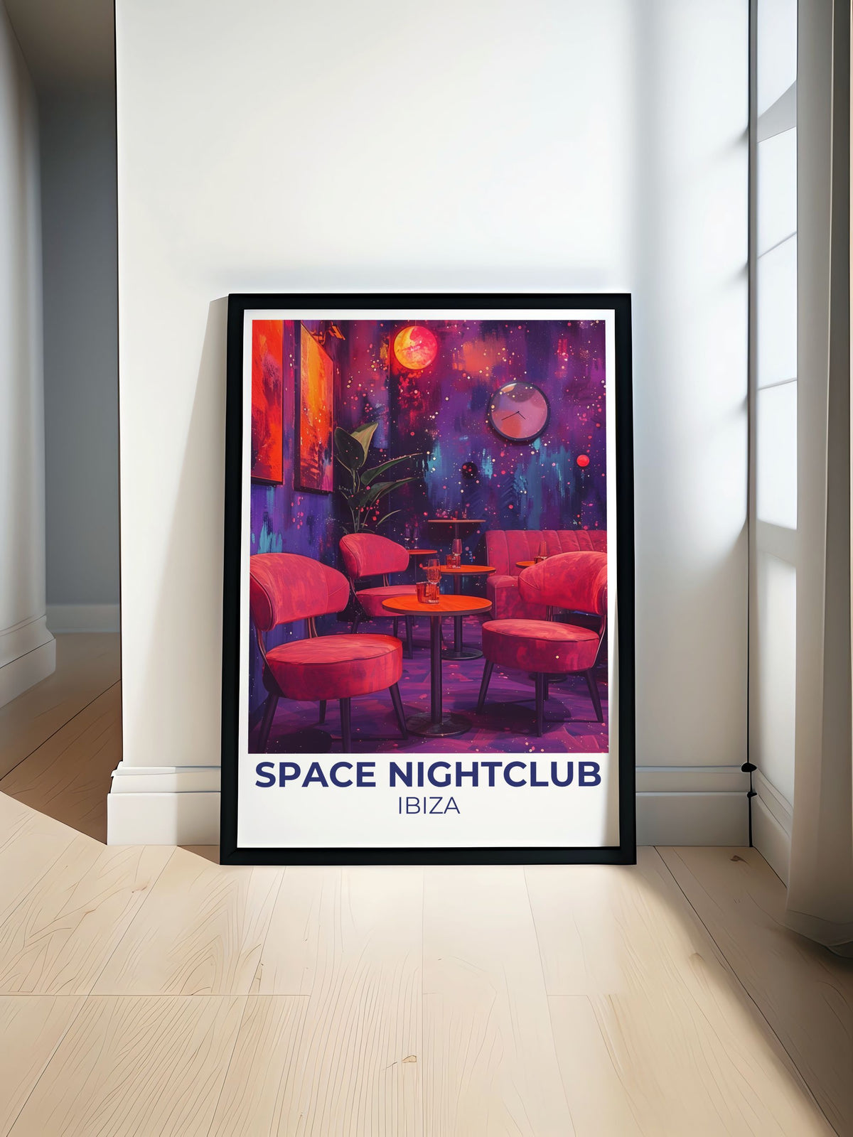 Space Nightclub Collection Chill Out Area Art Ibiza Travel Posters