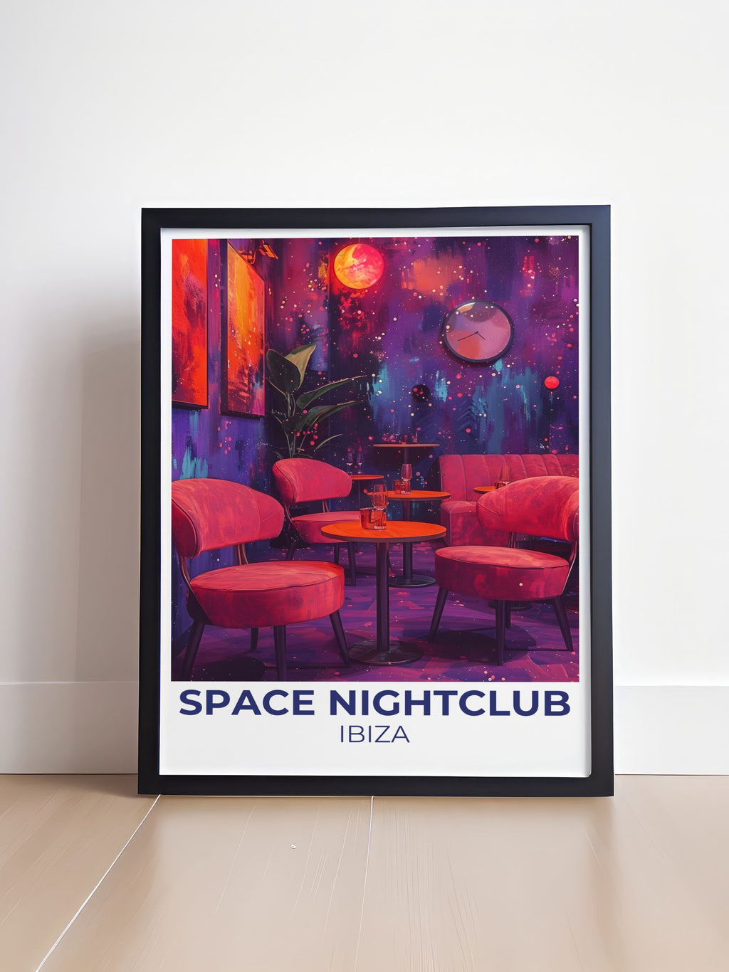 Space Nightclub Collection Chill Out Area Art Ibiza Travel Posters