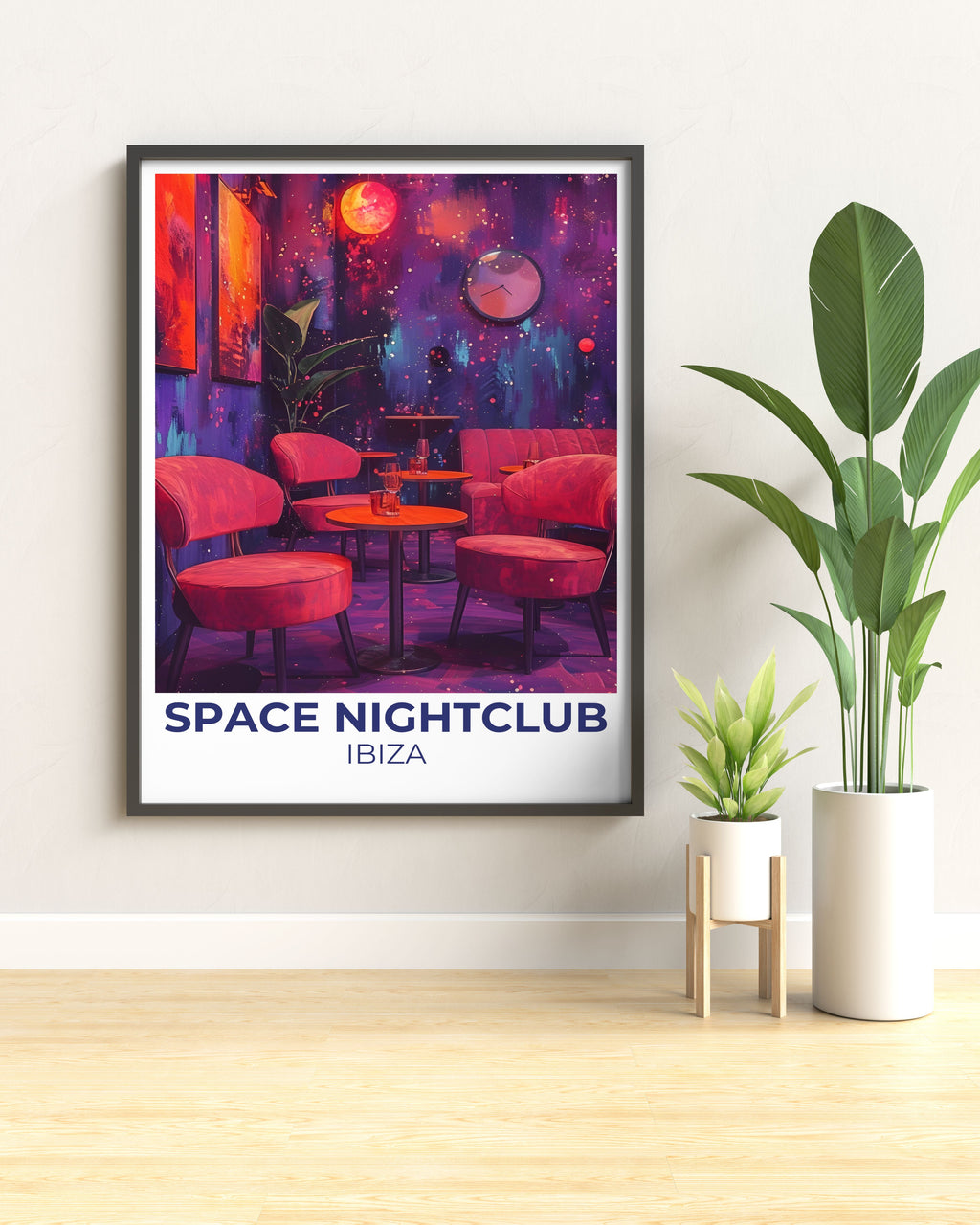 Space Nightclub Collection Chill Out Area Art Ibiza Travel Posters