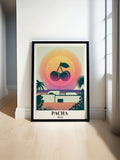 Pacha Ibiza "The Icon" | Retro-Futurist Nightclub Dreamscape Art Print