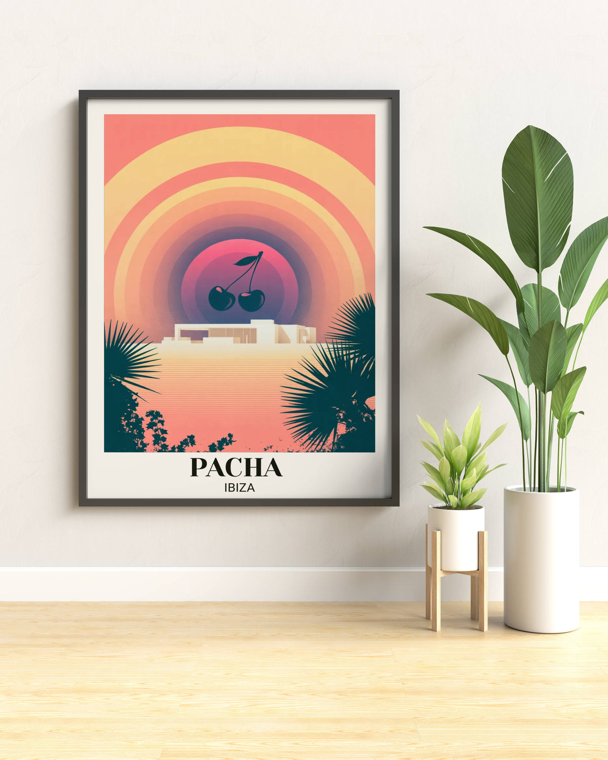 Pacha Ibiza "The Dreamscape" | Ethereal Retro-Futurist Sunset Art Print